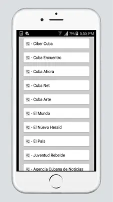 Periódicos de Cuba android App screenshot 4